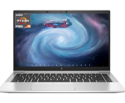 HP EliteBook 845 G7 CTO AMD Ryzen™ 5 PRO 4650U 256GB SSD 16GB 14"; (1920x1080) WIN11 Pro PIKE SILVER backlit Keyboard FP Reader (מחודש יצרן )