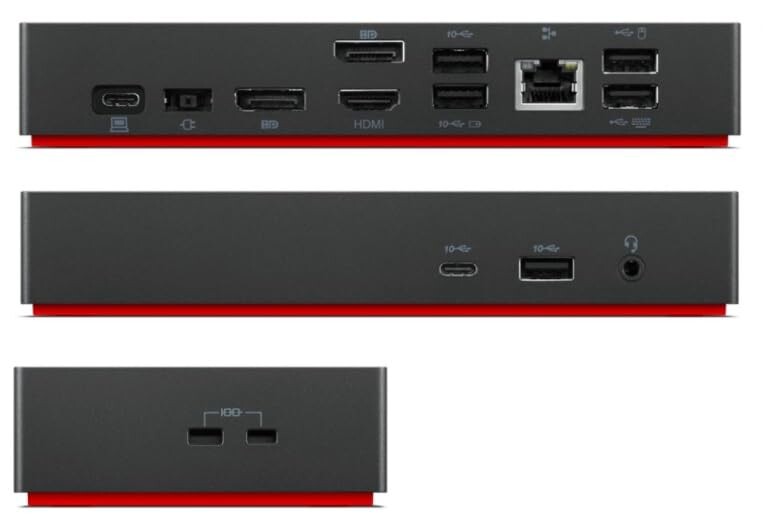 Lenovo ThinkPad Docking Station USB-C Dock (40AY) Type-C Gen2 (מחודש )
