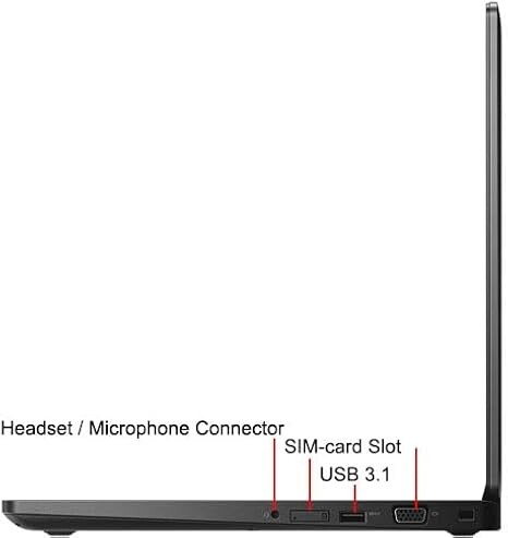 מחשב נייד עסקי Dell Latitude 5590, 15.6 אינץ';'; FHD TUCH (1920x1080), Intel Core i5-8350U, 8GB DDR4 RAM, 256GB SSD, Win 10 Pro (מחודש)